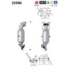 HONDA 18160RSAG00 Catalytic Converter